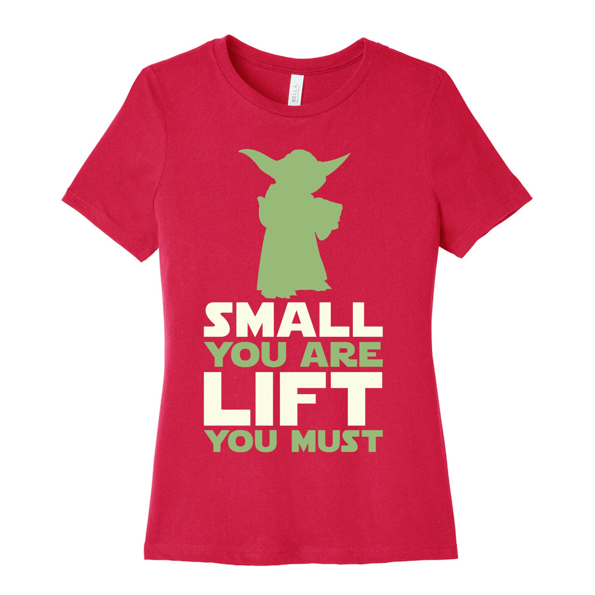 Small You Are Lift You Must Women's Cotton Tee